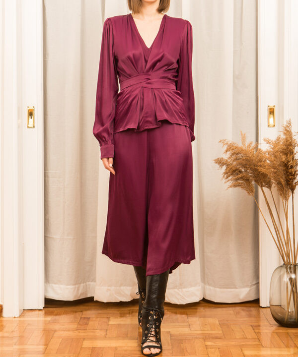 Wild cherry jupe culotte