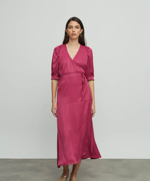 Kinmokusei satin dress