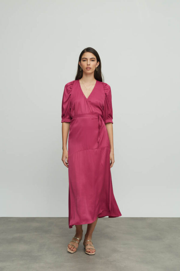 Kinmokusei satin dress