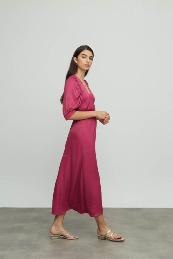 Alternative view of Kinmokusei satin dress