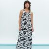 Tiles Print Dress