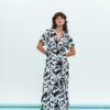Black & White Tile Dress