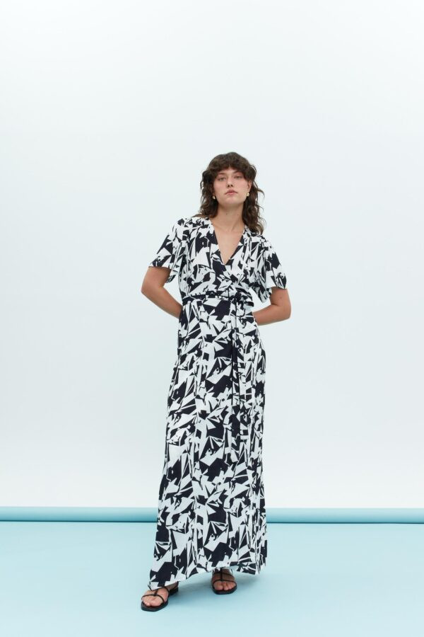 Black & White Tile Dress