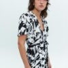 Black & White Tile Dress - Image 3