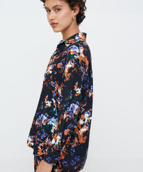 Alternative view of Night  Garden Shirt