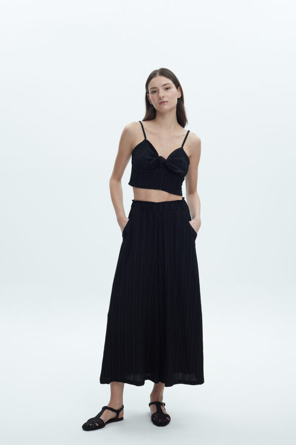 Pleated Knot Top