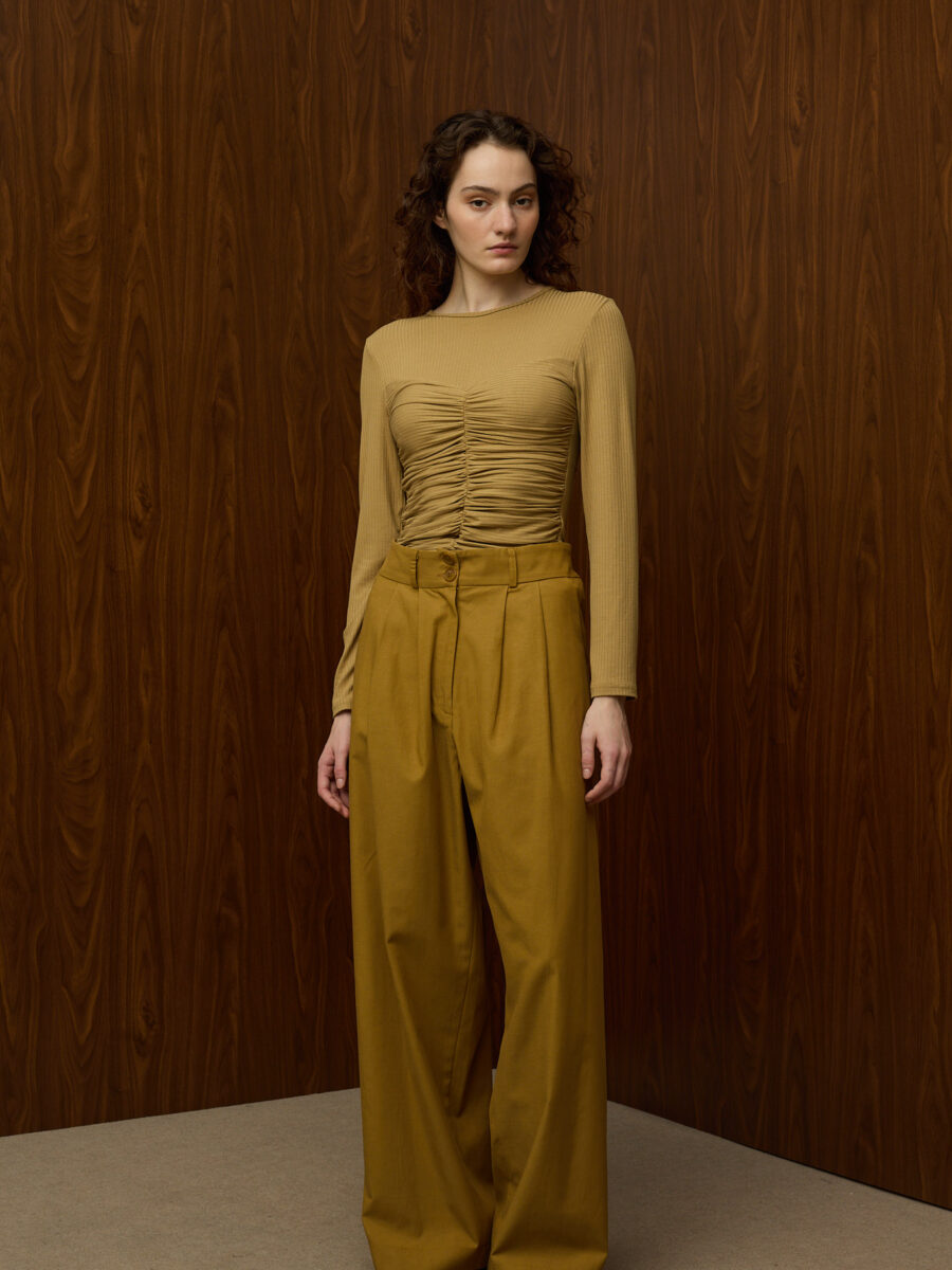 Cool  Mustard  Pants