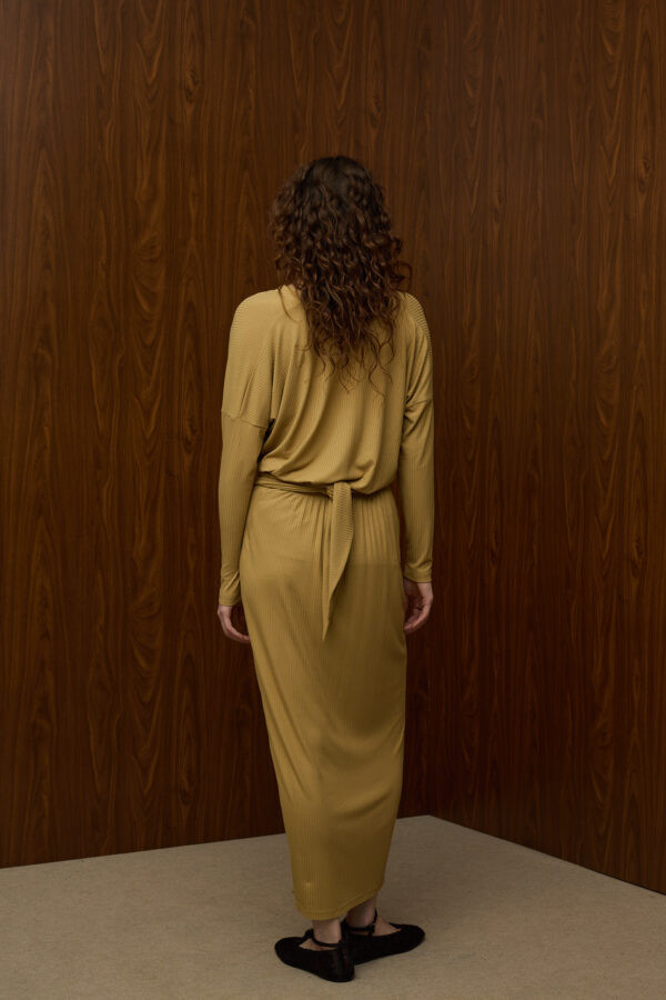 Alternative view of Bamboo Wrap Skirt