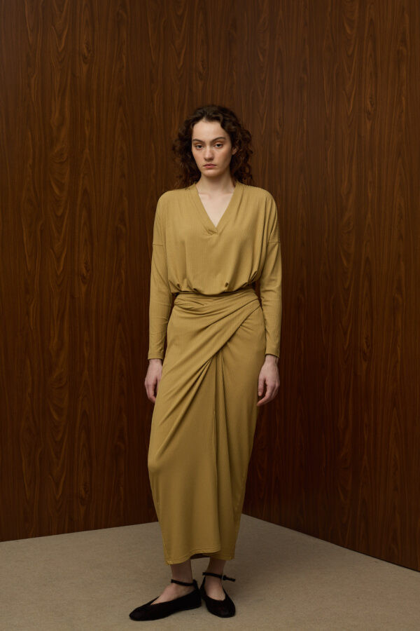Bamboo Wrap Skirt