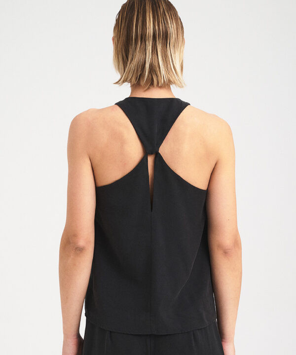 Alternative view of Open-Back Halter Top