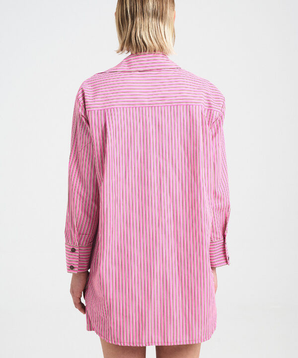 Alternative view of Oversized Stripe Cotton Shirt