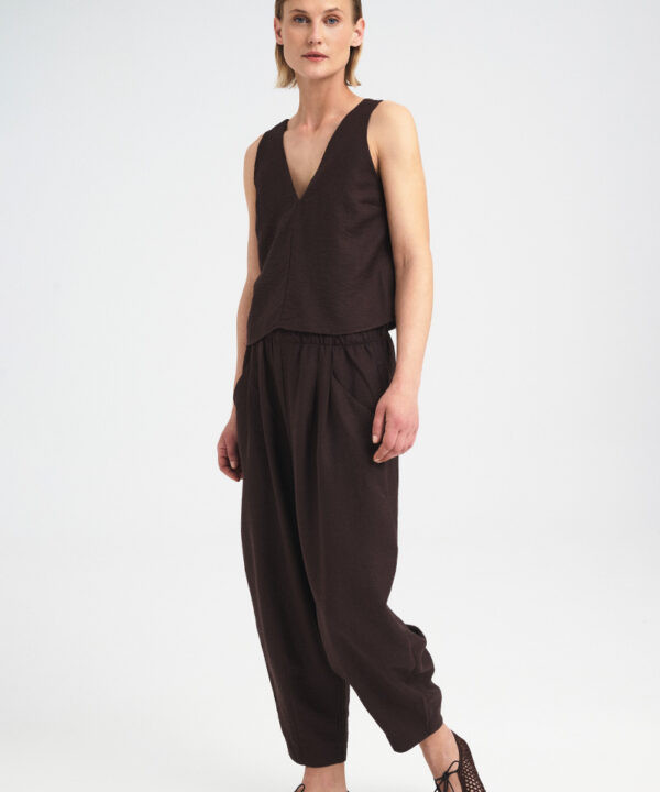 Alternative view of Sleeveless V-Neck Top