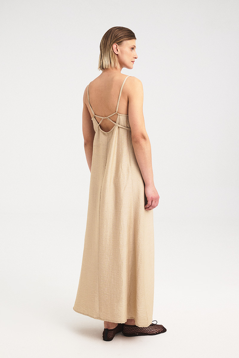 Dune X-Strap Maxi Dress - Image 4
