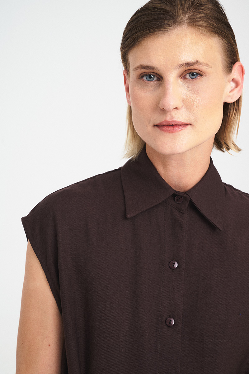 Kaia Belted Shirt Dress - Image 4
