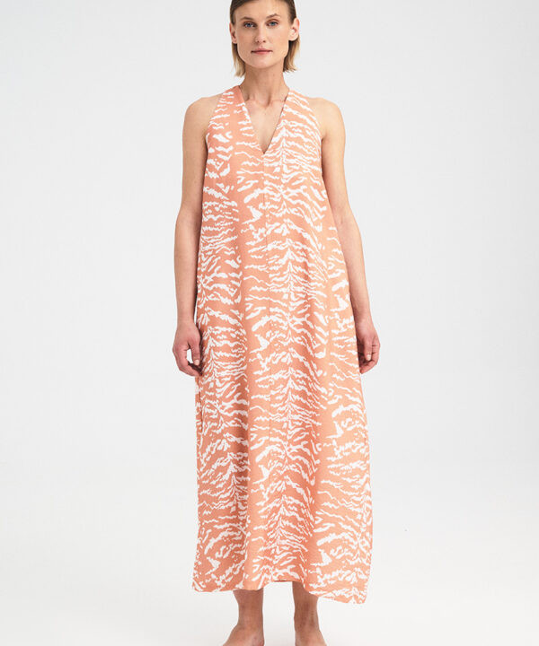 Mira Zebra Print Dress