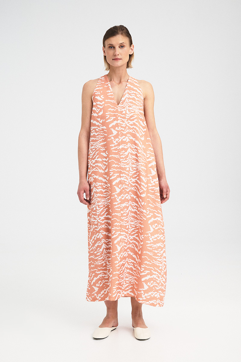 Mira Zebra Print Dress