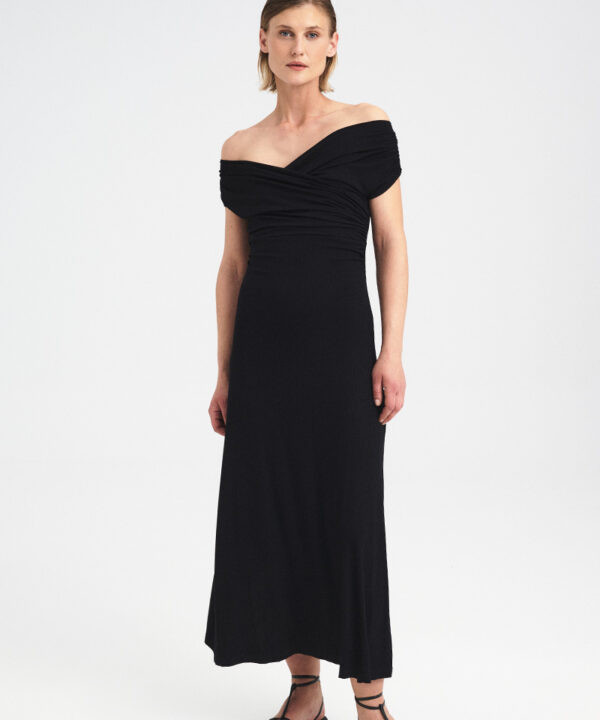 Alternative view of Drape Off-Shoulder Dress