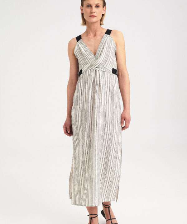 Alternative view of Twist Front Stripe Dress