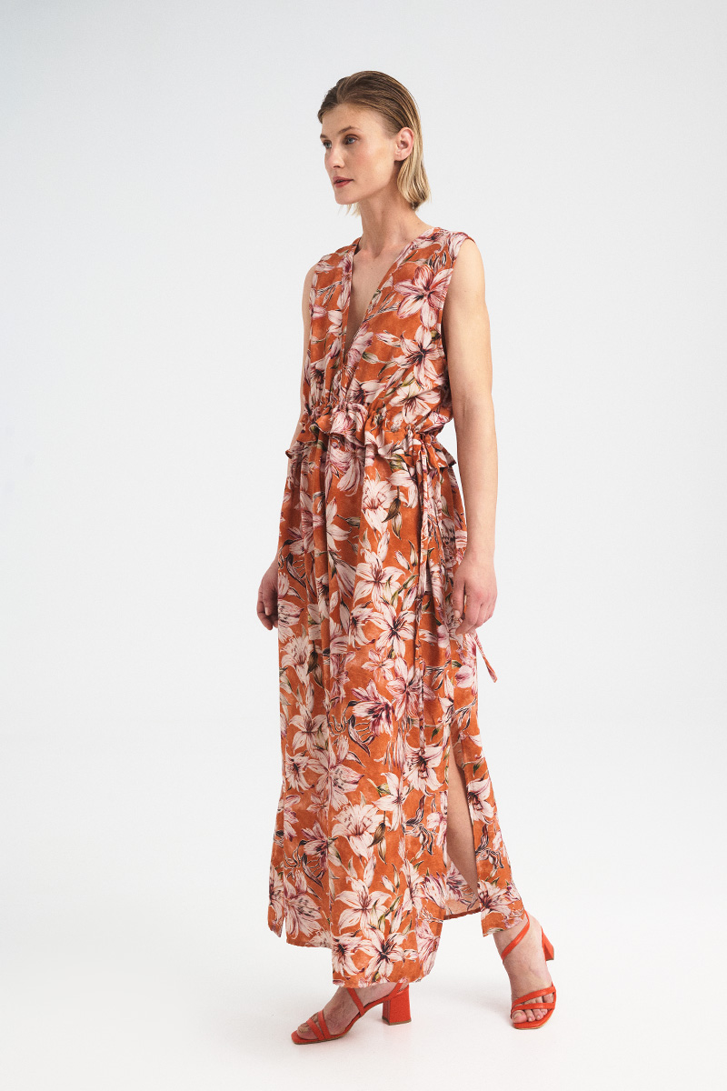 Alternative view of Althea Gathered Waist Print Dress