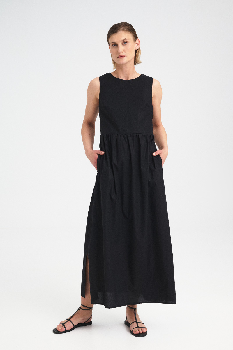 Iris Poplin Dress