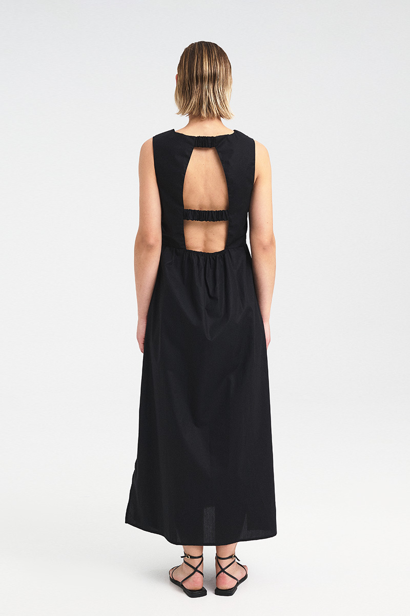 Iris Poplin Dress - Image 3