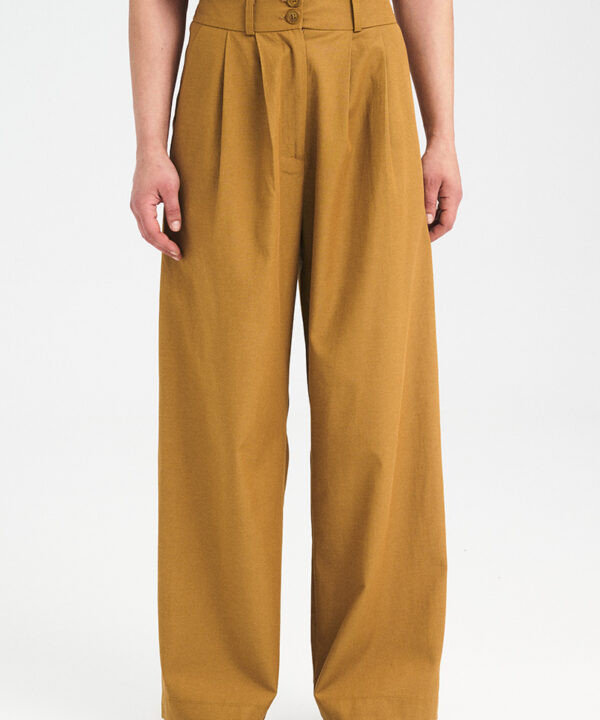 Alternative view of Wide Pleated Pants