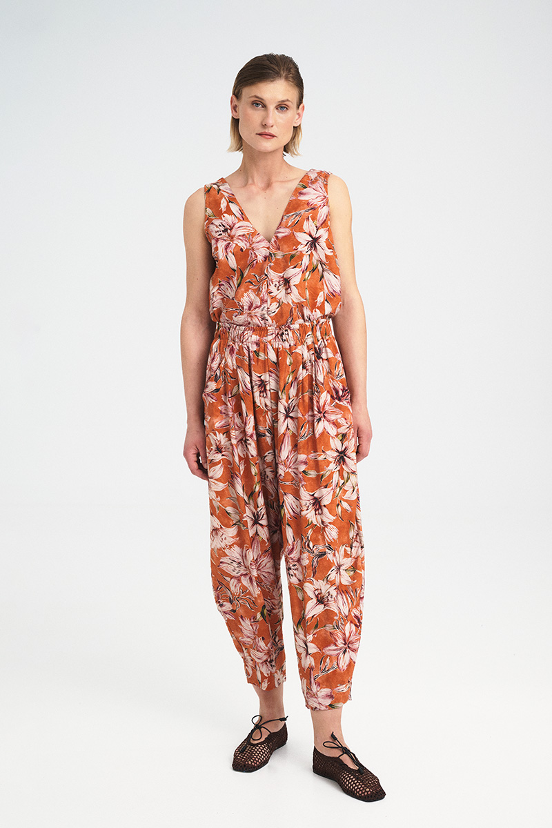 Balloon Print Pants