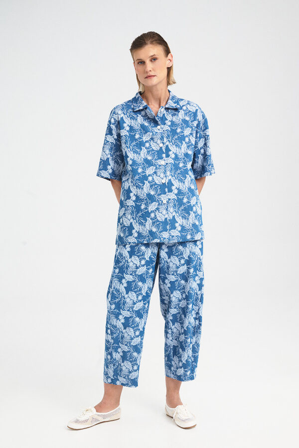 Barrel Jeans Printed Pants