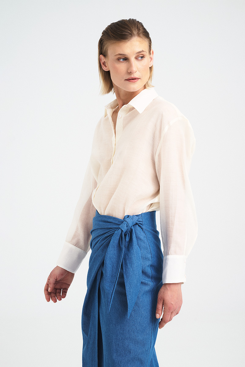 Alternative view of Sailor Wrap Skirt