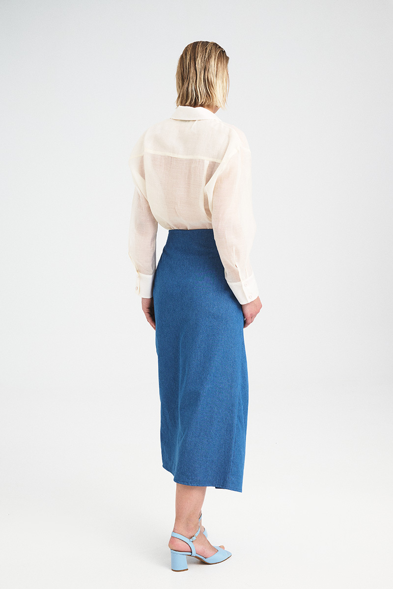 Sailor Wrap Skirt - Image 4