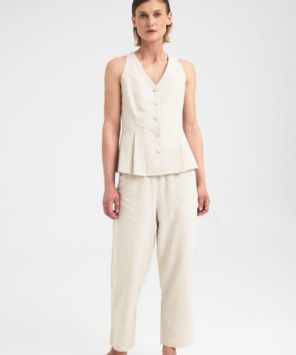 Tailored Buttoned Vest