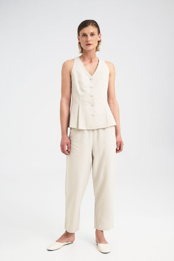 Tailored Buttoned Vest