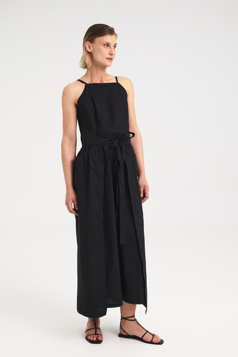 Alternative view of Tie-Waist Open-Side Dress