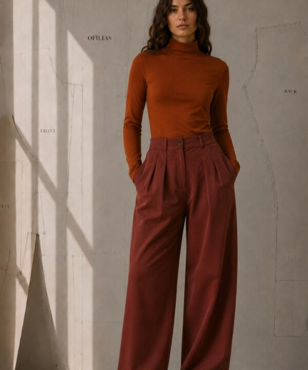 Turtleneck Top