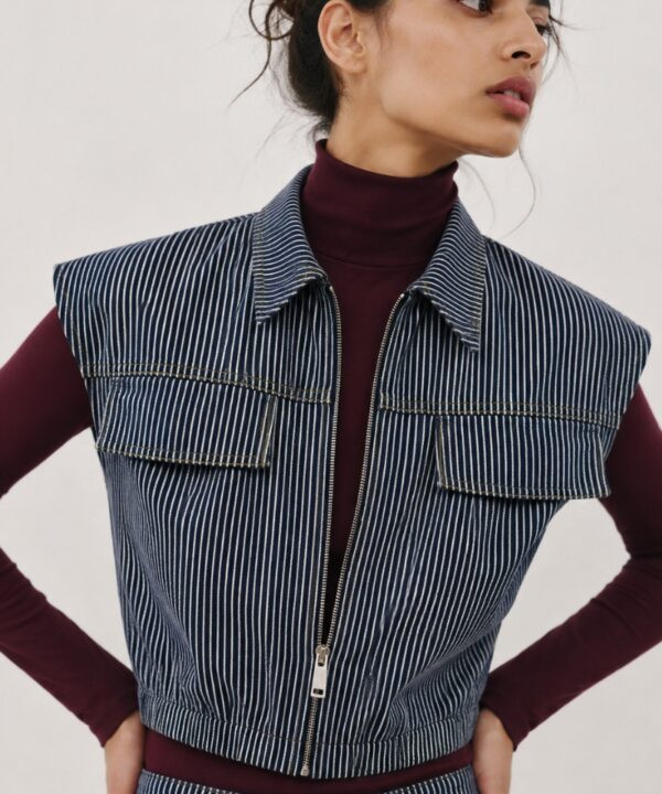 Alternative view of As Is Denim Vest