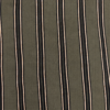 Wide Leg Striped Trousers Olive - Image 2
